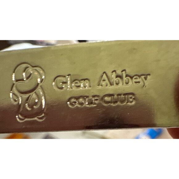 Glen Abbey Golf Club Divot Repair Tool Golf Accessory Metal Design - Picture 2 of 4